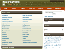 Tablet Screenshot of insuranceyellowpage.com